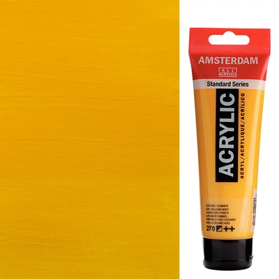 Akrylová farba Talens Amsterdam, 120 ml - 270, azo yellow deep