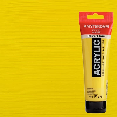 Akrylová farba Talens Amsterdam, 120 ml - 275, primary yellow