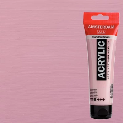 Akrylová farba Talens Amsterdam,, 120 ml - 330, persian rose