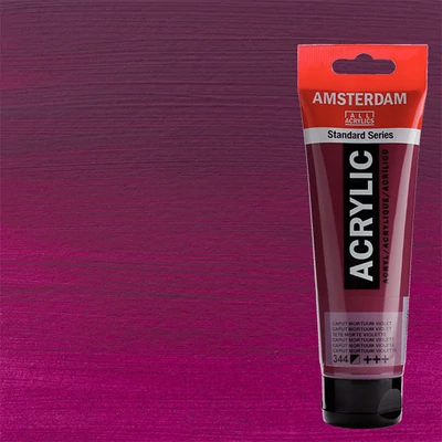 Akrylová farba Talens Amsterdam, 120 ml - 344, caput mortuum violet