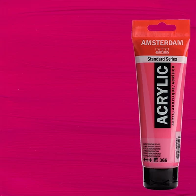 Akrylová farba Talens Amsterdam, 120 ml - 366, quinacridone rose