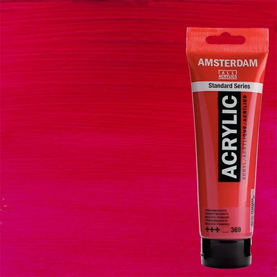 Akrylová farba Talens Amsterdam, 120 ml - 369, primary magenta