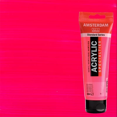 Akrylová farba Talens Amsterdam, 120 ml - 384, reflex rose