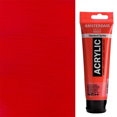 Akrylová farba Talens Amsterdam, 120 ml - 396, naphthol red medium
