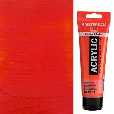 Akrylová farba Talens Amsterdam, 120 ml - 398, naphthol red light
