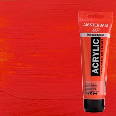 Akrylová farba Talens Amsterdam, 120 ml - 398, naphthol red light
