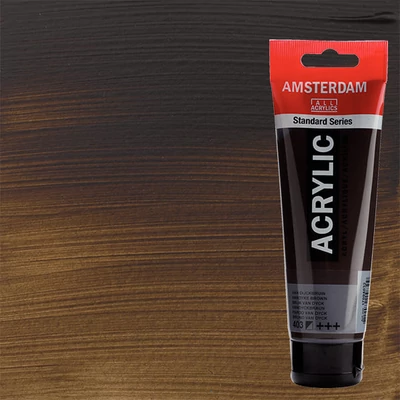 Akrylová farba Talens Amsterdam, 120 ml - 403, vandyke brown