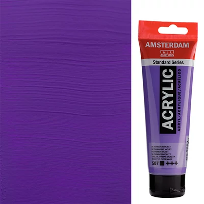 Akrylová farba Talens Amsterdam, 120 ml - 507, ultramarine violet