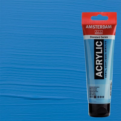 Akrylová farba Talens Amsterdam, 120 ml - 517, king's blue