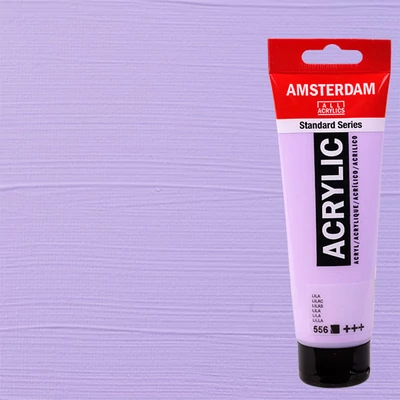 Akrylová farba Talens Amsterdam, 120 ml - 556, lilac