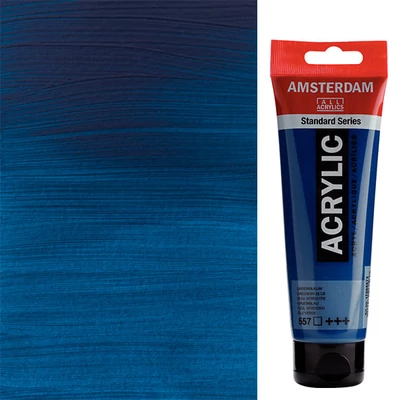 Akrylová farba Talens Amsterdam, 120 ml - 557, green blue