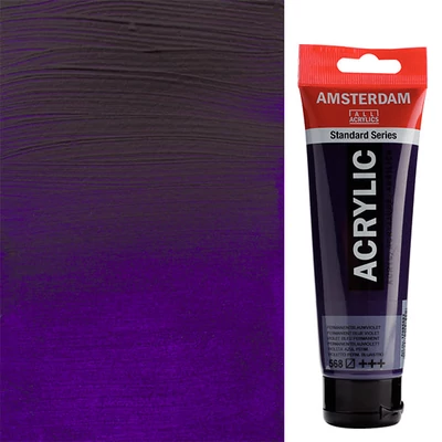 Akrylová farba Talens Amsterdam, 120 ml - 568, permanent blue violet