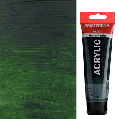 Akrylová farba Talens Amsterdam, 120 ml - 623, sap green