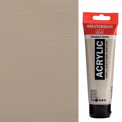 Akrylová farba Talens Amsterdam, 120 ml - 718, warm grey