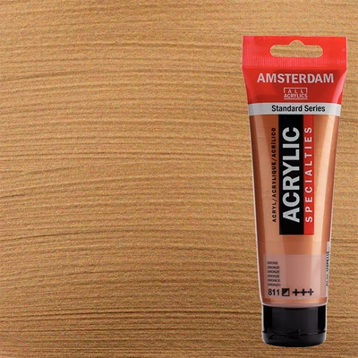 Akrylová farba Talens Amsterdam,, 120 ml - 811, bronze