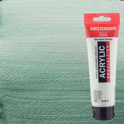 Akrylová farba Talens Amsterdam, 120 ml - 822, pearl green