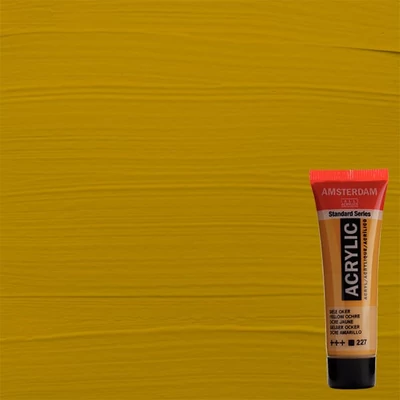 Akrylová farba Talens Amsterdam, 20 ml - 227, yellow ochre