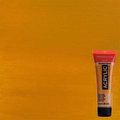 Akrylová farba Talens Amsterdam, 20 ml - 231, gold ochre