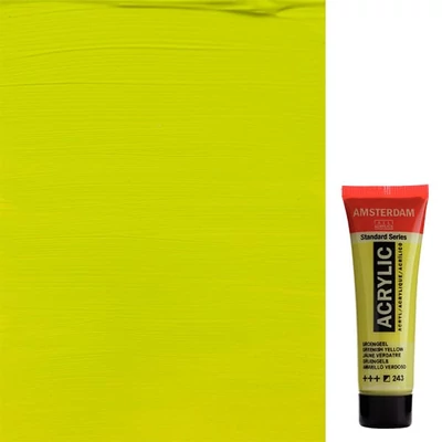 Akrylová farba Talens Amsterdam, 20 ml - 243, greenish yellow