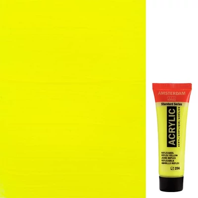 Akrylová farba Talens Amsterdam, 20 ml - 256, reflex yellow