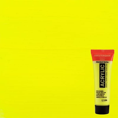 Akrylová farba Talens Amsterdam, 20 ml - 256, reflex yellow
