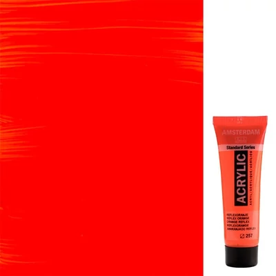 Akrylová farba Talens Amsterdam, 20 ml - 257, reflex orange