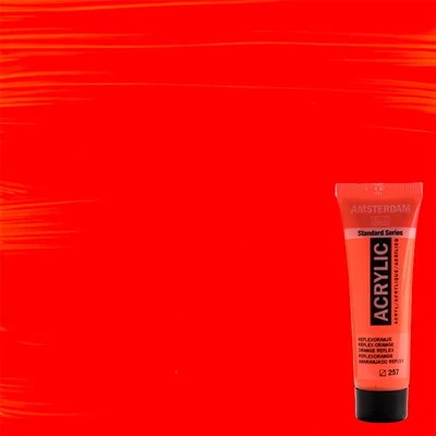 Akrylová farba Talens Amsterdam, 20 ml - 257, reflex orange