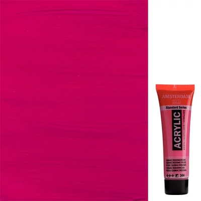 Akrylová farba Talens Amsterdam, 20 ml - 366, quinacridone rose