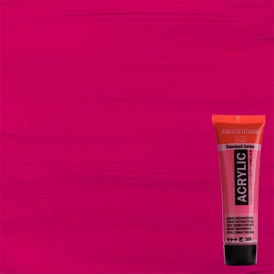 Akrylová farba Talens Amsterdam, 20 ml - 366, quinacridone rose