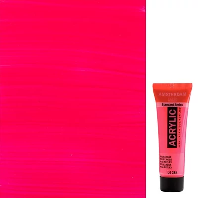 Akrylová farba Talens Amsterdam, 20 ml - 384, reflex rose