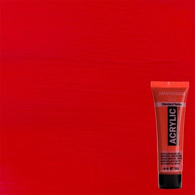 Akrylová farba Talens Amsterdam, 20 ml - 396, naphthol red medium