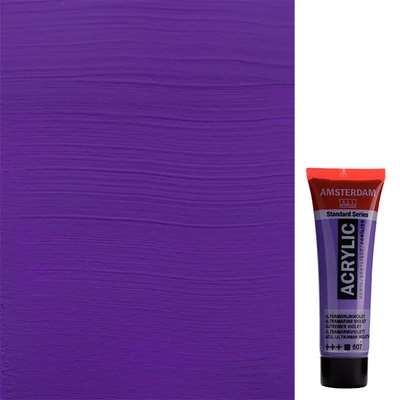 Akrylová farba Talens Amsterdam, 20 ml - 507, ultramarine violet