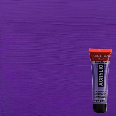 Akrylová farba Talens Amsterdam, 20 ml - 507, ultramarine violet