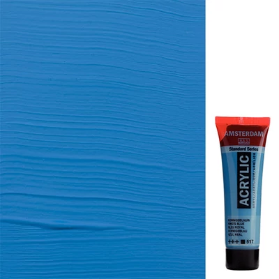 Akrylová farba Talens Amsterdam, 20 ml - 517, king's blue