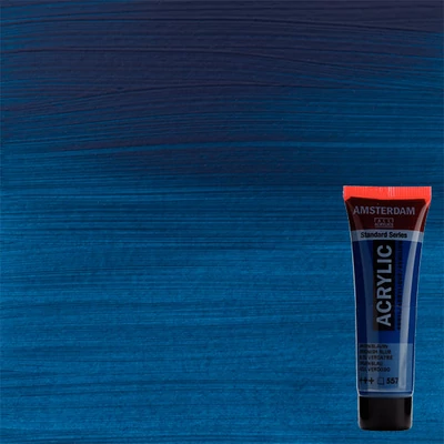 Akrylová farba Talens Amsterdam, 20 ml - 557, green blue