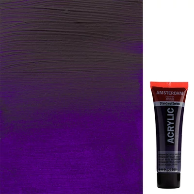 Akrylová farba Talens Amsterdam, 20 ml - 568, permanent blue violet