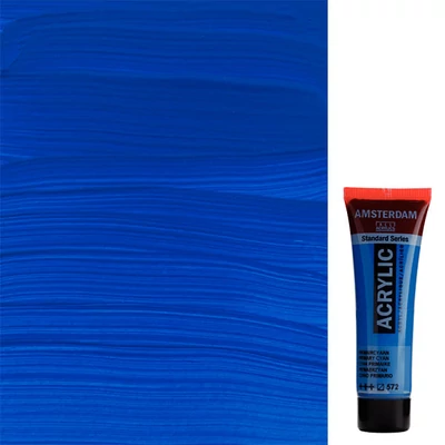 Akrylová farba Talens Amsterdam, 20 ml - 572, primary cyan