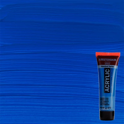 Akrylová farba Talens Amsterdam, 20 ml - 572, primary cyan