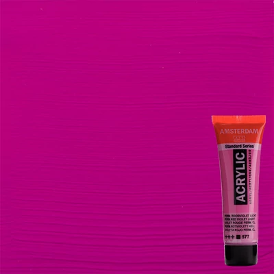 Akrylová farba Talens Amsterdam, 20 ml - 577, permanent red violet light