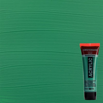Akrylová farba Talens Amsterdam, 20 ml - 615, emerald green