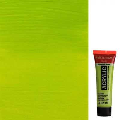 Akrylová farba Talens Amsterdam, 20 ml - 617, yellow green
