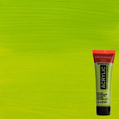 Akrylová farba Talens Amsterdam, 20 ml - 617, yellow green