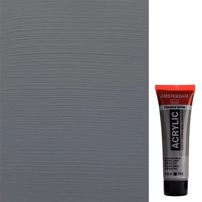 Akrylová farba Talens Amsterdam, 20 ml - 710, neutral grey