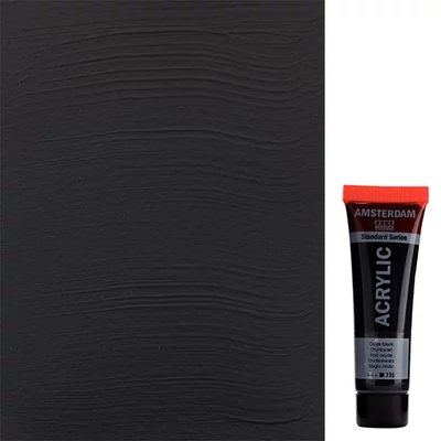 Akrylová farba Talens Amsterdam, 20 ml - 735, oxide black