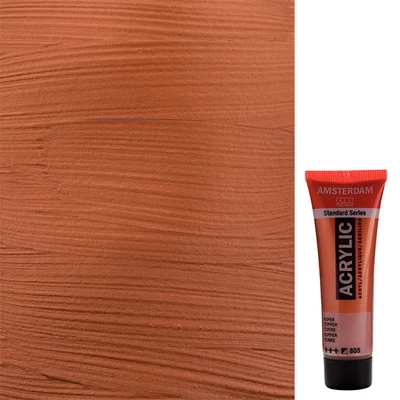 Akrylová farba Talens Amsterdam, 20 ml - 805, copper