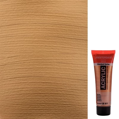 Akrylová farba Talens Amsterdam, 20 ml - 811, bronze