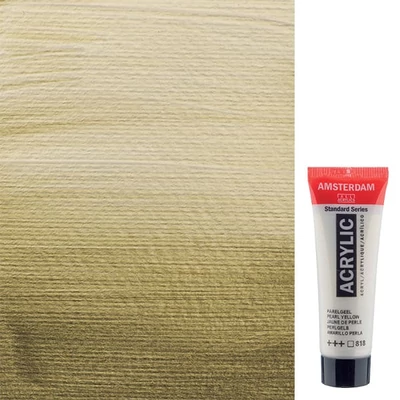 Akrylová farba Talens Amsterdam, 20 ml - 818, pearl yellow