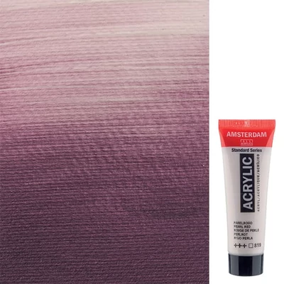 Akrylová farba Talens Amsterdam, 20 ml - 819, pearl red