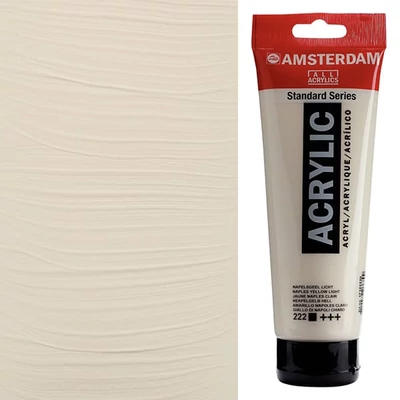 Akrylová farba Talens Amsterdam, 250 ml - 222, naples yellow light