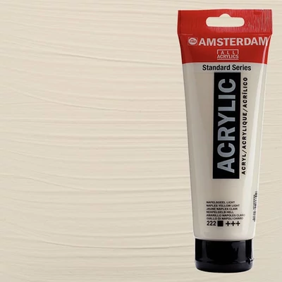 Akrylová farba Talens Amsterdam, 250 ml - 222, naples yellow light